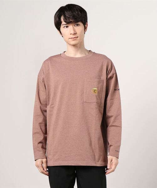 Columbia(コロンビア)の「ビッグイエローメドウロングスリーブTシャツ(Tシャツ/カットソー・メンズ・ホワイト/ブラック/グレー/モカ・SMALL/MEDIUM/LARGE/X-LARGE)」の7枚目の写真