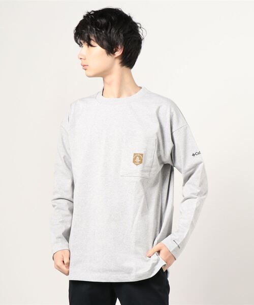 Columbia(コロンビア)の「ビッグイエローメドウロングスリーブTシャツ(Tシャツ/カットソー・メンズ・ホワイト/ブラック/グレー/モカ・SMALL/MEDIUM/LARGE/X-LARGE)」の8枚目の写真