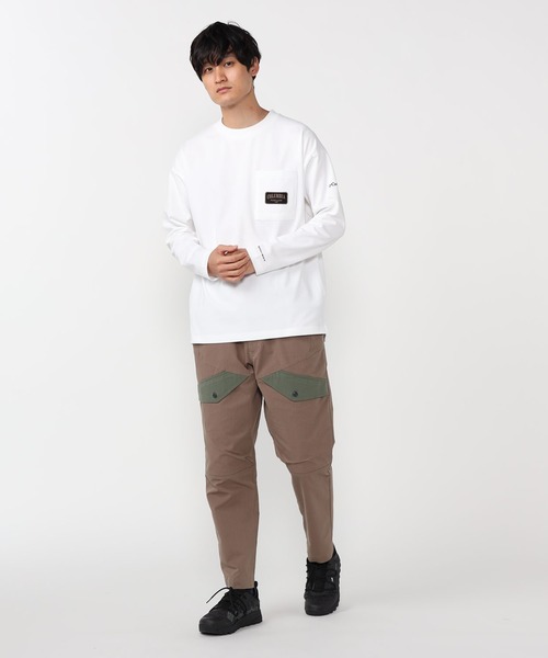 Columbia(コロンビア)の「ビッグイエローメドウロングスリーブTシャツ(Tシャツ/カットソー・メンズ・ホワイト/ブラック/グレー/モカ・SMALL/MEDIUM/LARGE/X-LARGE)」の16枚目の写真