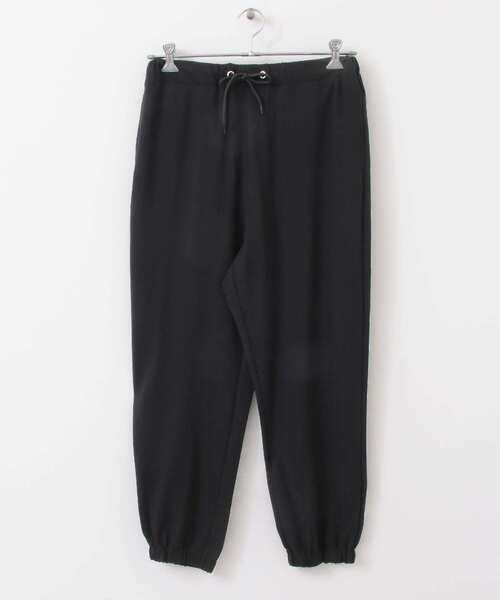 ITEMS URBANRESEARCH（アイテムズ アーバンリサーチ）の「レーヨンナイロン テーパードイージーパンツ（その他パンツ・メンズ・ベージュ/ブラウン/ブラック・LARGE/MEDIUM）」の9枚目の写真