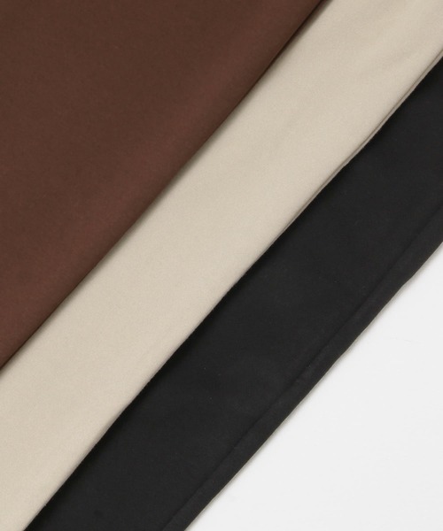 ITEMS URBANRESEARCH（アイテムズ アーバンリサーチ）の「レーヨンナイロン テーパードイージーパンツ（その他パンツ・メンズ・ベージュ/ブラウン/ブラック・LARGE/MEDIUM）」の18枚目の写真