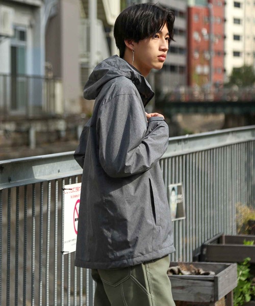 BLUE STANDARD】撥水防風ストレッチジャケット ナイロンジャケット