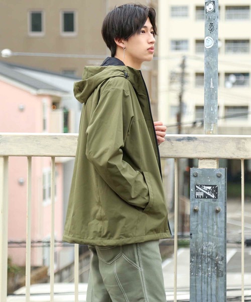 BLUE STANDARD】撥水防風ストレッチジャケット ナイロンジャケット