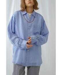 MONKEY TIME | ＜monkey time＞ WASH Cu STRIPE SHIRT/シャツ(シャツ/ブラウス)