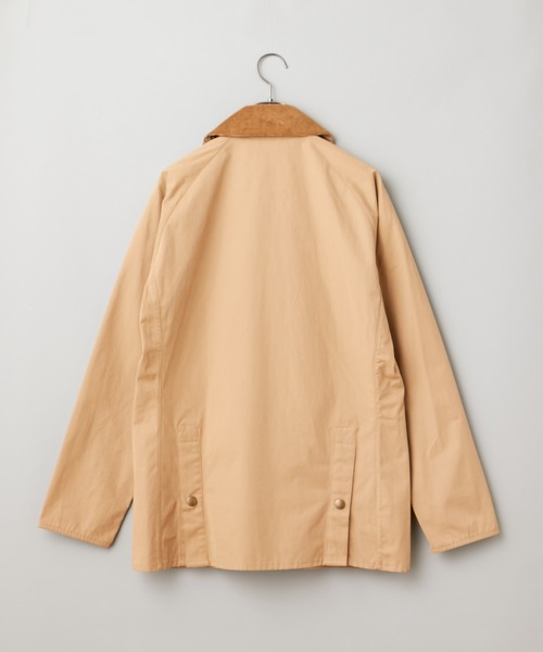 Barbour◆カバーオール/MCA0487/ノンオイルドクロスジャケット/40/L程度/ポリエステル/ネイビー Barbour（バブアー）の「Barbour⁄バブアーBEDALE SL PEACHED