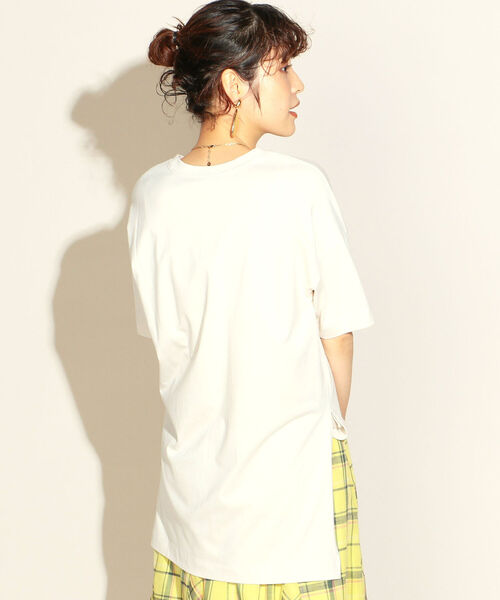 NOLLEY’S(ノーリーズ)の「ハイゲージ天竺半袖プルオーバーカットソー(Tシャツ/カットソー・レディース・ホワイト/グレー/ミント/ベージュ・38)」の19枚目の写真