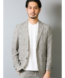 Alexander Julian（アレキサンダージュリアン）の「・アレキサンダージュリアン/ALEXANDER JULIAN サッカーチェック セットアップ2ボタンジャケット（セットアップパンツございます）（スーツジャケット・メンズ）」