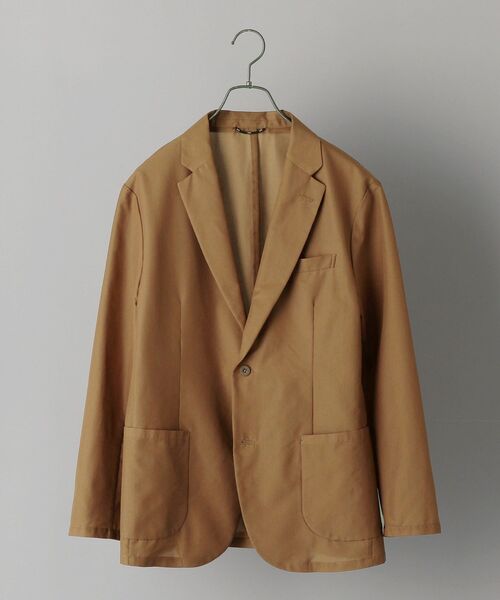 SHIPS(シップス)の「【No tie, but smartness.】SHIPS: 《超軽量・速乾・ストレッチ》スーパーライト 2B ジャケット セットアップ対応(テーラードジャケット・メンズ・カーキ/ネイビー・SMALL/MEDIUM/LARGE/X-LARGE)」の3枚目の写真