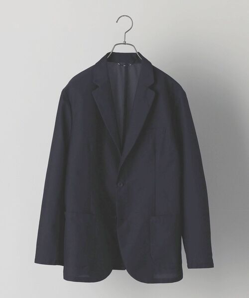 SHIPS(シップス)の「【No tie, but smartness.】SHIPS: 《超軽量・速乾・ストレッチ》スーパーライト 2B ジャケット セットアップ対応(テーラードジャケット・メンズ・カーキ/ネイビー・SMALL/MEDIUM/LARGE/X-LARGE)」の6枚目の写真