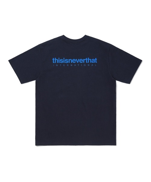 thisisneverthat（ディスイズネバーザット）の「21SSM INTL. LOGO TEE（Tシャツ/カットソー・メンズ・ホワイト/ライトブルー/ブラック/パープル/ネイビー/オリーブ・S/M/L/XL）」の5枚目の写真
