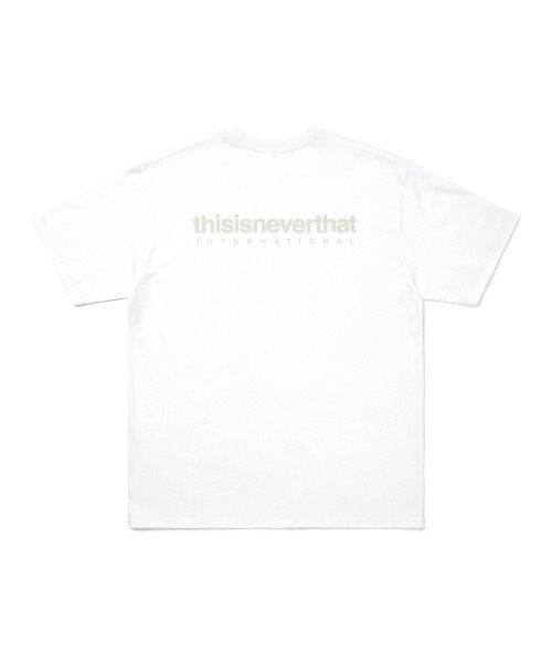 thisisneverthat（ディスイズネバーザット）の「21SSM INTL. LOGO TEE（Tシャツ/カットソー・メンズ・ホワイト/ライトブルー/ブラック/パープル/ネイビー/オリーブ・S/M/L/XL）」の10枚目の写真