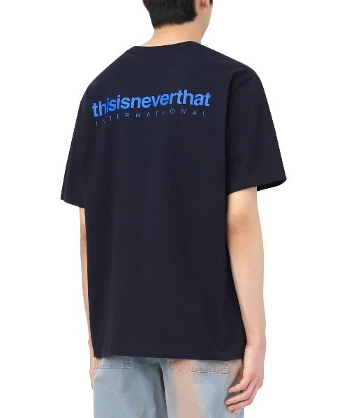 thisisneverthat（ディスイズネバーザット）の「21SSM INTL. LOGO TEE（Tシャツ/カットソー・メンズ・ホワイト/ライトブルー/ブラック/パープル/ネイビー/オリーブ・S/M/L/XL）」の15枚目の写真