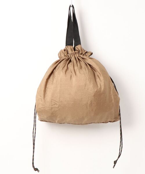 GLOBAL WORK（グローバルワーク）の「畳める2WAYキンチャク【G.W.G.G.】/941780（エコバッグ/サブバッグ・レディース・ブラウン/ブラック/グリーン・FREE）」の10枚目の写真