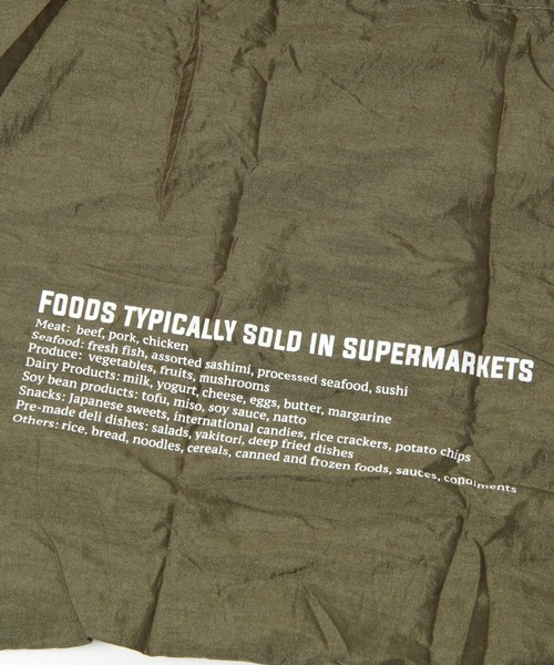 GLOBAL WORK（グローバルワーク）の「畳める2WAYキンチャク【G.W.G.G.】/941780（エコバッグ/サブバッグ・レディース・ブラウン/ブラック/グリーン・FREE）」の15枚目の写真