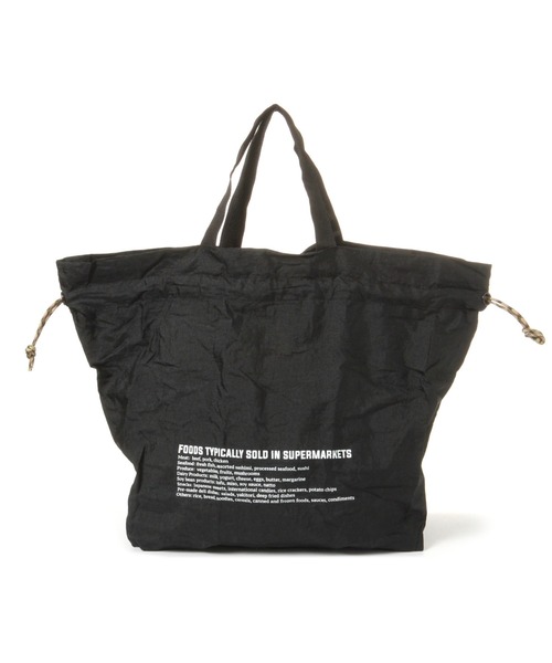 GLOBAL WORK（グローバルワーク）の「畳める2WAYキンチャク【G.W.G.G.】/941780（エコバッグ/サブバッグ・レディース・ブラウン/ブラック/グリーン・FREE）」の7枚目の写真