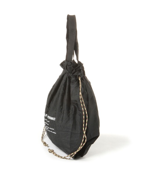 GLOBAL WORK（グローバルワーク）の「畳める2WAYキンチャク【G.W.G.G.】/941780（エコバッグ/サブバッグ・レディース・ブラウン/ブラック/グリーン・FREE）」の4枚目の写真