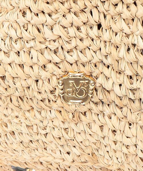 SHIPS(シップス)の「VIOLAd’ORO:サンドロノットトート(かごバッグ・レディース・ベージュ/ライトグレー・ONE SIZE)」の9枚目の写真