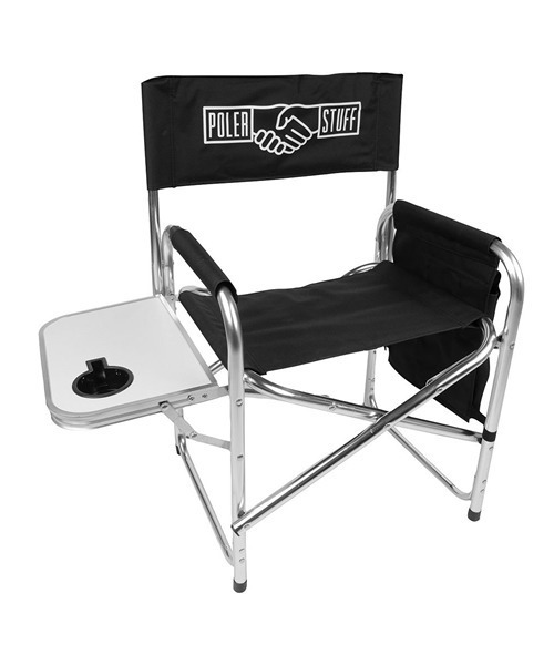新品 未使用品POLeR ポーラー アドベンチャーチェア キャンプ アウトドア POLeR（ポーラー）の「POLeR/ポーラー ADVENTURE CHAIR BLACK