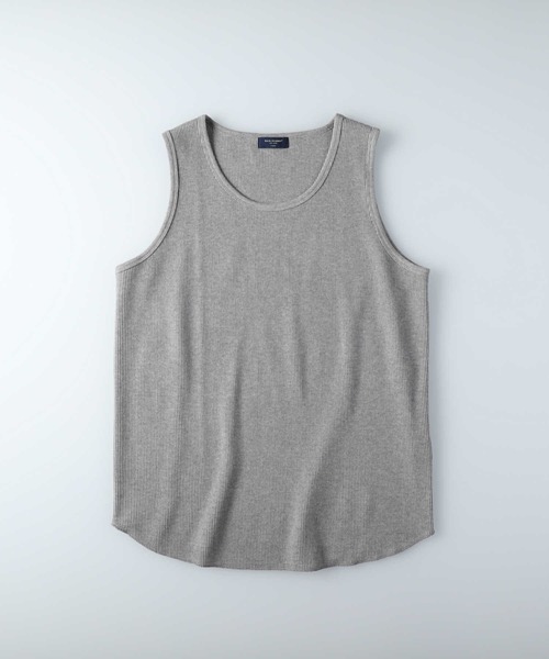 BACK NUMBER（バックナンバー）の「【BACK NUMBER】「TOUGH AGE」 ワッフルタンクトップ（タンクトップ・メンズ・グレー/ブラック/ダークベージュ/ホワイト・M/XL/L）」の11枚目の写真