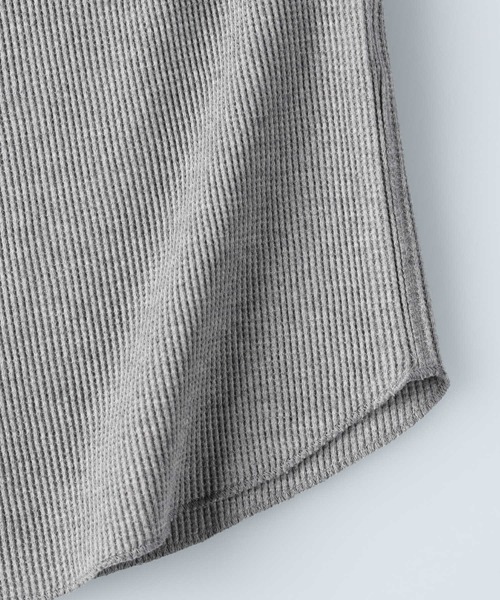 BACK NUMBER（バックナンバー）の「【BACK NUMBER】「TOUGH AGE」 ワッフルタンクトップ（タンクトップ・メンズ・グレー/ブラック/ダークベージュ/ホワイト・M/XL/L）」の7枚目の写真