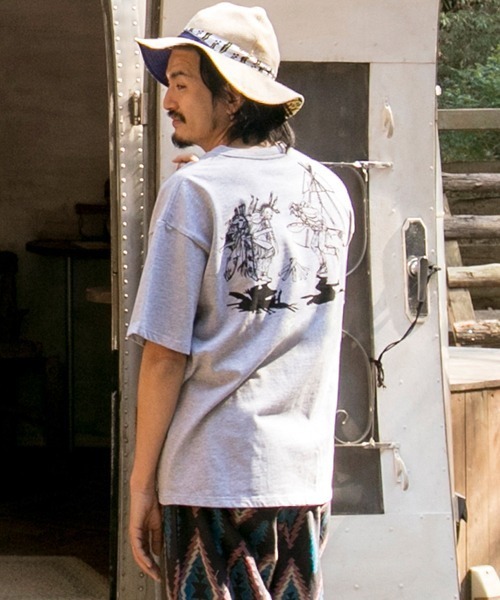 チャイハネ 洋輔 Amina パウワウtシャツ Tシャツ カットソー チャイハネ チャイハネ のファッション通販 Zozotown