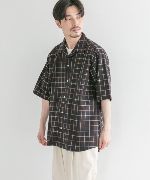 MANUAL ALPHABET（マニュアル アルファベット）の「MANUAL ALPHABET CLASSIC CHECK SHORT