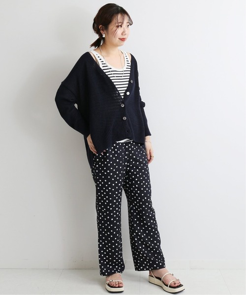 IENA(イエナ)の「スーピマ針抜きリブタンクトップ◆(Tシャツ/カットソー・レディース・チャコールグレー/ホワイト/ネイビー/ダークブルー・FREE)」の18枚目の写真