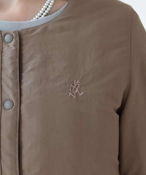 B:MING by BEAMS(ビーミングバイビームス)の「GRAMICCI × TAION × B:MING by BEAMS / 別注 リバーシブル ダウン 21AW(ダウンジャケット/コート・レディース・カーキ/グレー系その他・SMALL/MEDIUM)」の14枚目の写真