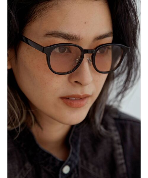 Ungrid（アングリッド）の「ラウンドフレームサングラス（サングラス・レディース・ブラック・FREE）」の3枚目の写真