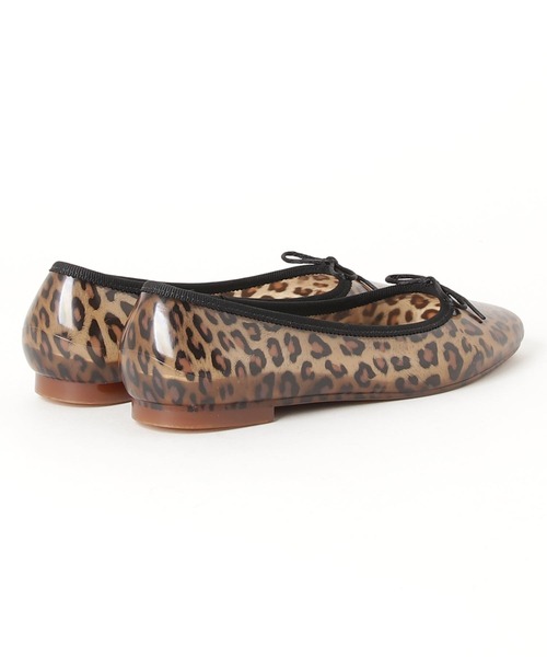 SHARE PARK(シェアパーク)の「〈TEMPARATE〉 レインシューズ EMMA PRINT(LEOPARD)(レインシューズ・レディース・ダークブラウン系1・40/38/39/36/37)」の2枚目の写真