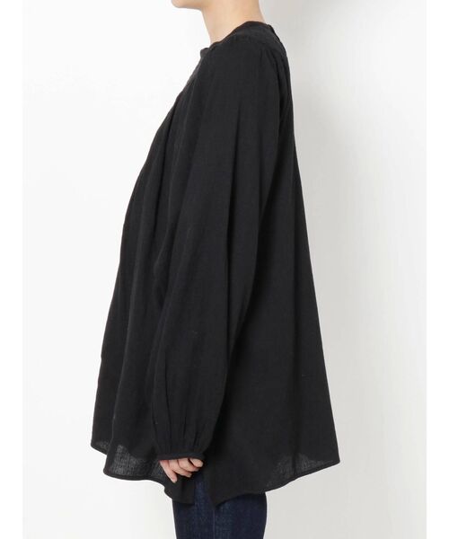 Ungrid（アングリッド）の「フロントシャーリングブラウス（シャツ/ブラウス・レディース・オフホワイト/ブラック/レッド・FREE）」の12枚目の写真