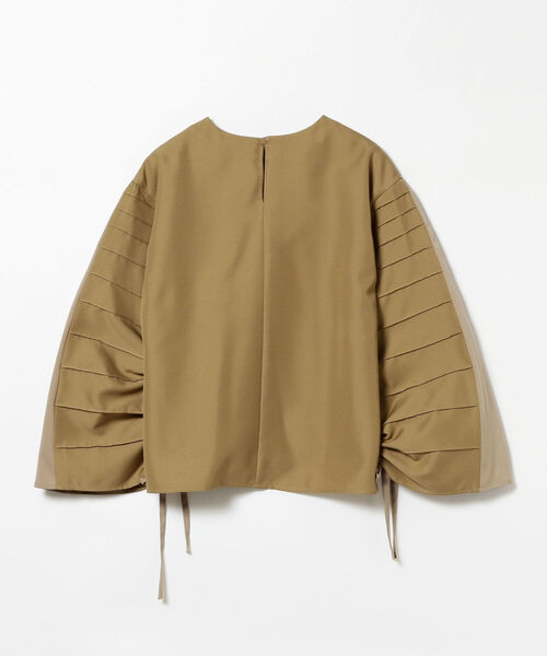 Ray BEAMS（レイビームス）の「RBS / タック ワイドスリーブ ブラウス（シャツ/ブラウス・レディース・ブラック/ベージュ・ONE SIZE）」の14枚目の写真