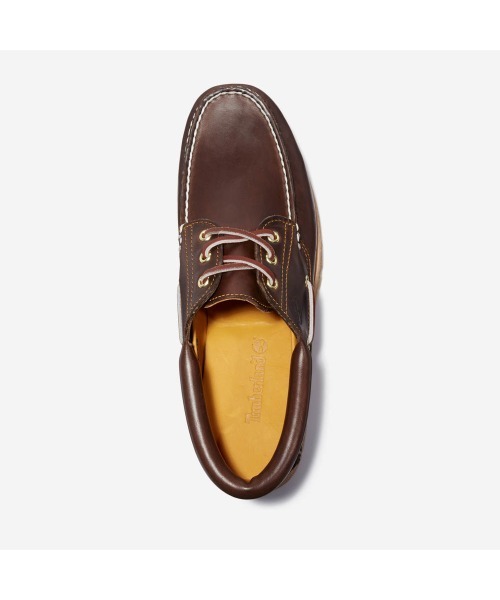 Timberland（ティンバーランド）の「【定番】スリーアイ(3eye) クラシックラグ メンズ（モカシン/デッキシューズ・メンズ・ブラウン・26.5cm/27.5cm/28.0cm/26.0cm/27.0cm/28.5cm/25.5cm/29.0cm/30cm/31cm/25.0cm/24.5㎝）」の6枚目の写真
