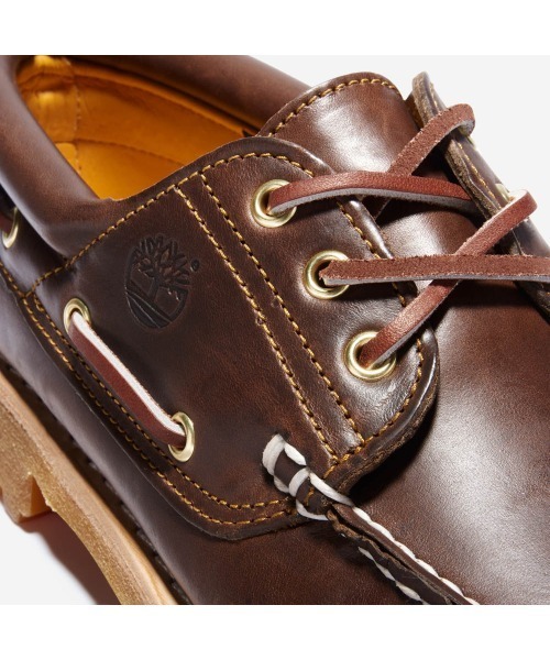 Timberland（ティンバーランド）の「【定番】スリーアイ(3eye) クラシックラグ メンズ（モカシン/デッキシューズ・メンズ・ブラウン・26.5cm/27.5cm/28.0cm/26.0cm/27.0cm/28.5cm/25.5cm/29.0cm/30cm/31cm/25.0cm/24.5㎝）」の5枚目の写真