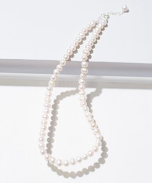 MAISON BREEZE | 【MAISON BREEZE】パールとスターリングシルバーのネックレス SCCH22(ネックレス)