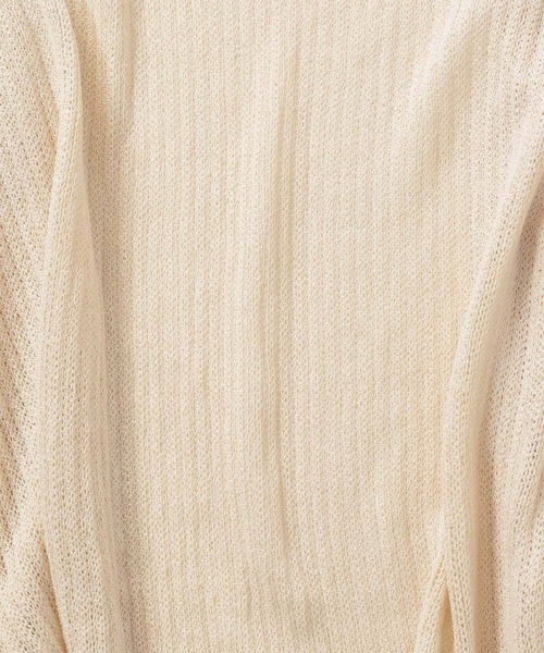 studio CLIP（スタディオクリップ）の「7ゲージ着流しカーディガン（カーディガン/ボレロ・レディース・イエロー/モカ/アイボリー・FREE）」の20枚目の写真