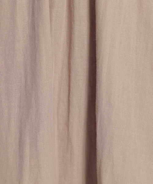 niko and...（ニコアンド）の「ガーゼ切り替えマキシワンピース（ワンピース・レディース・ベージュ/ブラック/ブルー・LARGE/MEDIUM）」の18枚目の写真