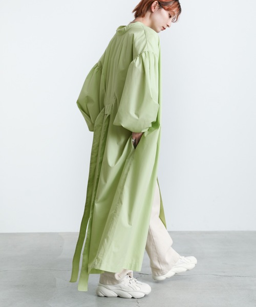 2022 SS 2WAYボリュームスリーブワンピース（ワンピース