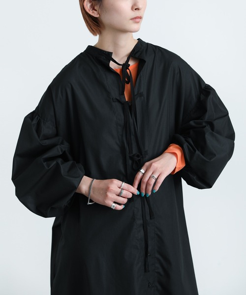 2022 SS 2WAYボリュームスリーブワンピース（ワンピース