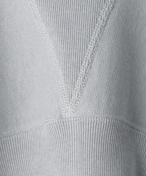 JANE SMITH / JOHN SMITH（ジェーンスミスジョンスミス）の「＜JANE SMITH＞ショートスウェット プルオーバー Ψ（スウェット・レディース・ライトグレー/オレンジ・38）」の9枚目の写真