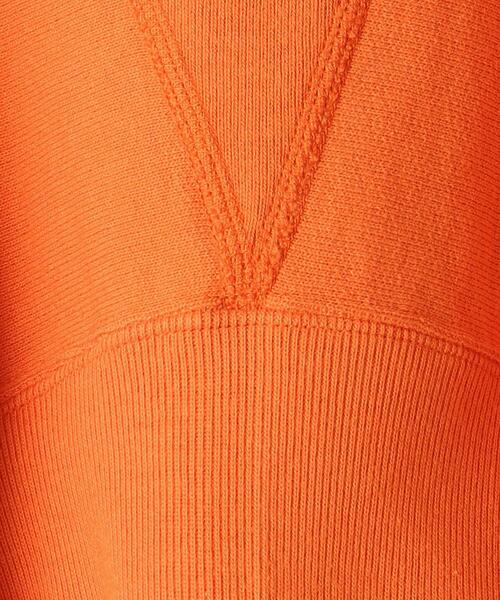 JANE SMITH / JOHN SMITH（ジェーンスミスジョンスミス）の「＜JANE SMITH＞ショートスウェット プルオーバー Ψ（スウェット・レディース・ライトグレー/オレンジ・38）」の3枚目の写真
