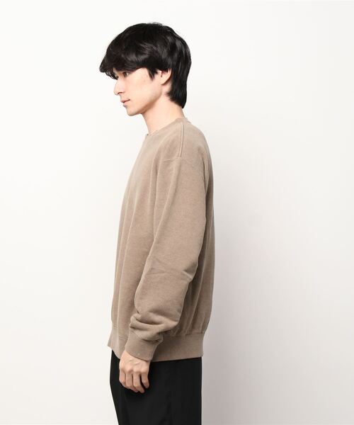 MIDWEST（ミッドウエスト）の「603 CREW NECK SWEAT（スウェット・メンズ・ライトブラウン・FREE）」の2枚目の写真