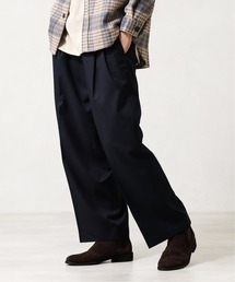 417 EDIFICE SELECT | 【allery / アレリ―】 slacks wide / スラックス ワイド(スラックス)