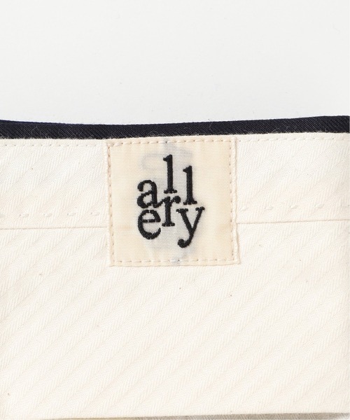 417 EDIFICE SELECT(フォーワンセブンエディフィスセレクト)の「【allery / アレリ―】 slacks wide / スラックス ワイド(スラックス・メンズ・ネイビー/ブラウン/グレー・SMALL/MEDIUM/LARGE/X-LARGE)」の9枚目の写真