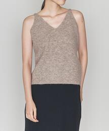 ASTRAET | <ASTRAET(アストラット)>ALP/W/N ニットキャミソール(キャミソール)