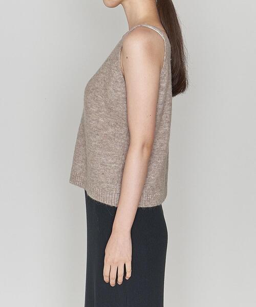 ASTRAET（アストラット）の「＜ASTRAET（アストラット）＞ALP/W/N ニットキャミソール（キャミソール・レディース・ライトブルー/ベージュ・FREE）」の10枚目の写真