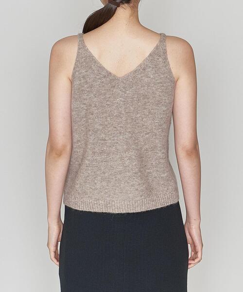 ASTRAET（アストラット）の「＜ASTRAET（アストラット）＞ALP/W/N ニットキャミソール（キャミソール・レディース・ライトブルー/ベージュ・FREE）」の6枚目の写真