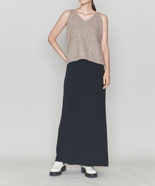 ASTRAET（アストラット）の「＜ASTRAET（アストラット）＞ALP/W/N ニットキャミソール（キャミソール・レディース・ライトブルー/ベージュ・FREE）」の12枚目の写真