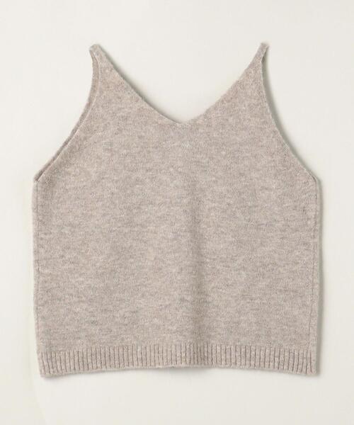 ASTRAET（アストラット）の「＜ASTRAET（アストラット）＞ALP/W/N ニットキャミソール（キャミソール・レディース・ライトブルー/ベージュ・FREE）」の5枚目の写真