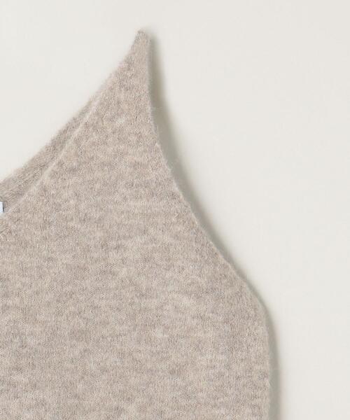 ASTRAET（アストラット）の「＜ASTRAET（アストラット）＞ALP/W/N ニットキャミソール（キャミソール・レディース・ライトブルー/ベージュ・FREE）」の11枚目の写真